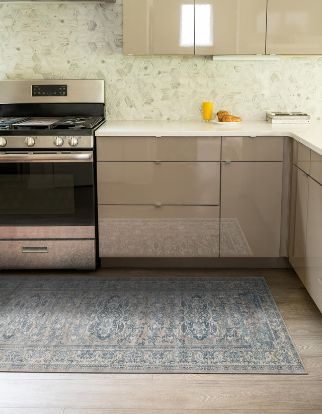 Dark Gray 2' 7 x 10' Paris Runner Area Rug