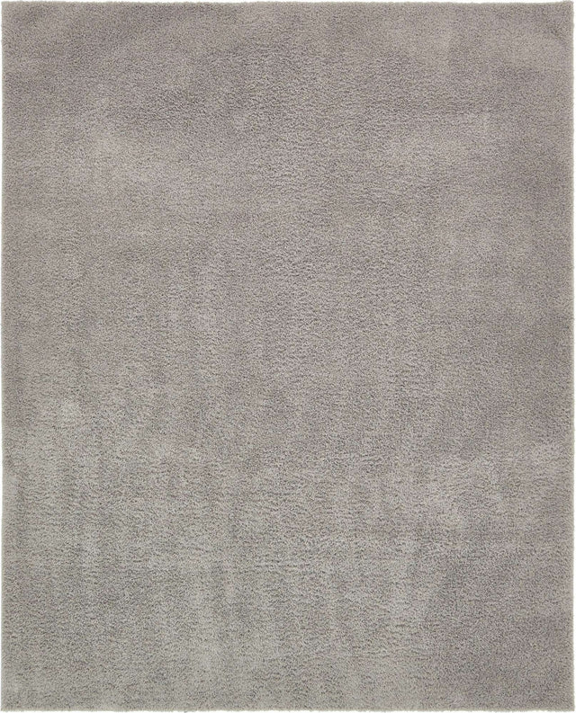 Light Gray 8' x 10' Studio Solid Shag Rectangle Area Rug Thick Soft Touch Fluffy & Plush Shaggy Pile Single Color Durable Carpet for Minimalist Decor for Sale at Rug Engine