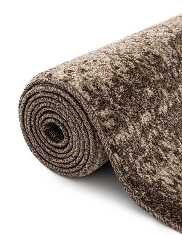 Brown 7' 10 x 7' 10 Del Mar Square Area Rug 100% Polypropylene Easy Clean Stain Resistant Vivid Modern Carpet Mat for Home Decor Interior Designing for Sale at Rug Engine