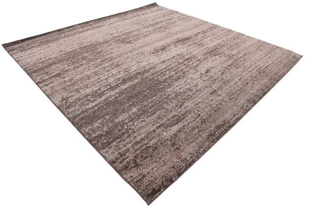 Brown 7' 10 x 7' 10 Del Mar Square Area Rug 100% Polypropylene Easy Clean Stain Resistant Vivid Modern Carpet Mat for Home Decor Interior Designing for Sale at Rug Engine