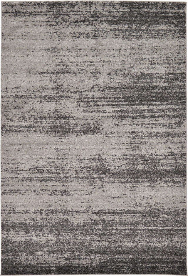 Dark Gray 6' 1 x 9' Del Mar Rectangle Area Rug 100% Polypropylene Easy Clean Stain Resistant Vivid Modern Carpet Mat for Home Decor Interior Designing for Sale at Rug Engine