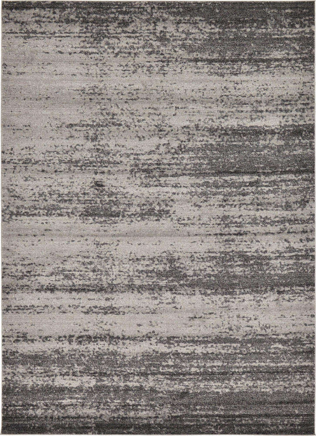 Dark Gray 7' 10 x 11' Del Mar Rectangle Area Rug 100% Polypropylene Easy Clean Stain Resistant Vivid Modern Carpet Mat for Home Decor Interior Designing for Sale at Rug Engine