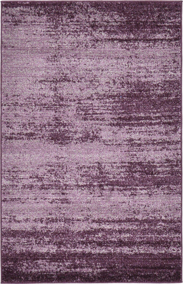 Violet 3' 1 x 5' 3 Del Mar Rectangle Area Rug 100% Polypropylene Easy Clean Stain Resistant Vivid Modern Carpet Mat for Home Decor Interior Designing for Sale at Rug Engine