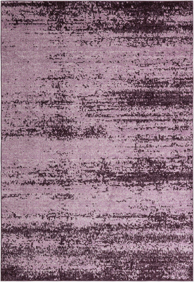 Violet 7' 1 x 10' Del Mar Rectangle Area Rug 100% Polypropylene Easy Clean Stain Resistant Vivid Modern Carpet Mat for Home Decor Interior Designing for Sale at Rug Engine
