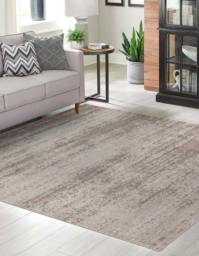 Gray 7' 10 x 7' 10 Del Mar Square Area Rug 100% Polypropylene Easy Clean Stain Resistant Vivid Modern Carpet Mat for Home Decor Interior Designing for Sale at Rug Engine