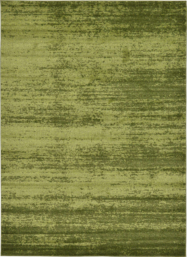 Green 7' 1 x 10' Del Mar Rectangle Area Rug 100% Polypropylene Easy Clean Stain Resistant Vivid Modern Carpet Mat for Home Decor Interior Designing for Sale at Rug Engine