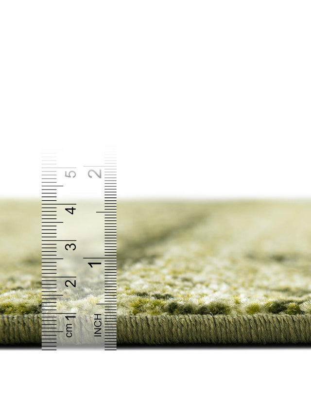 Green 7' 10 x 7' 10 Del Mar Square Area Rug 100% Polypropylene Easy Clean Stain Resistant Vivid Modern Carpet Mat for Home Decor Interior Designing for Sale at Rug Engine