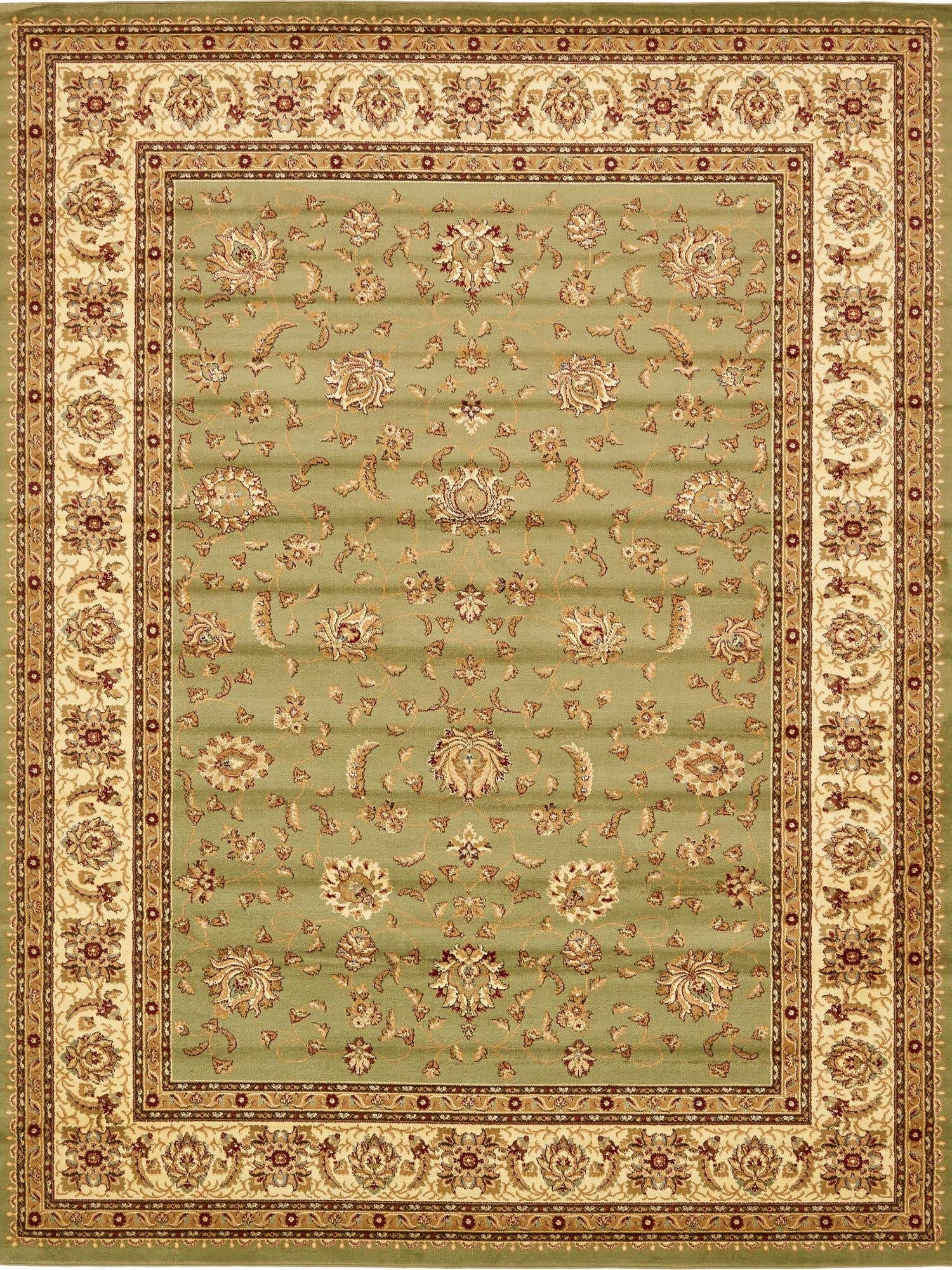 Green 10' x 13' 1 Voyage Rectangle Area Rug
