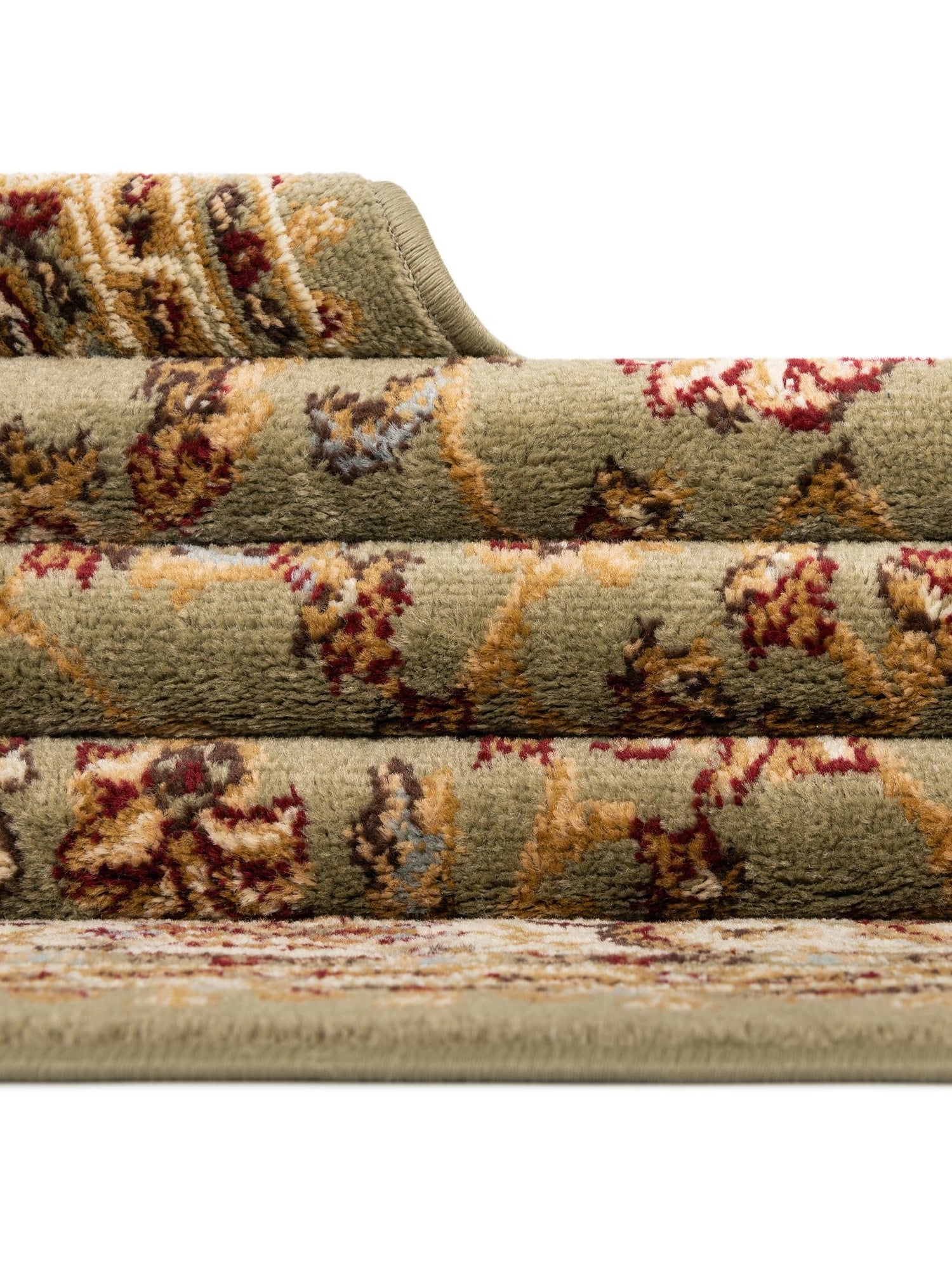 Green 5' 3 x 5' 3 Voyage Square Area Rug