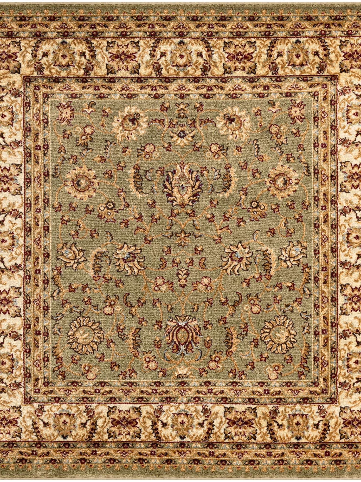 Green 6' 1 x 6' 1 Voyage Square Area Rug