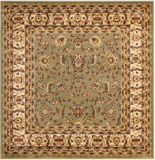 Green 6' 1 x 6' 1 Voyage Square Area Rug