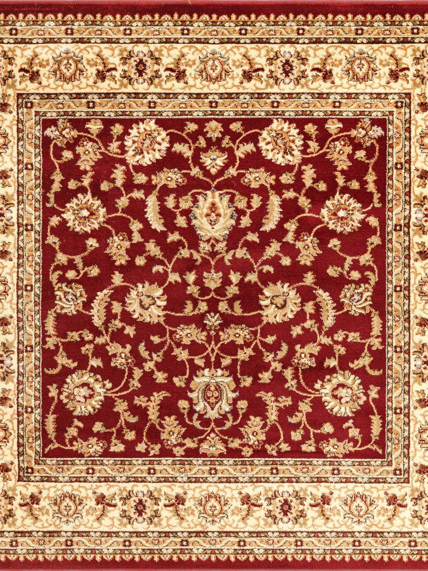 Red 6' 1 x 6' 1 Voyage Square Area Rug