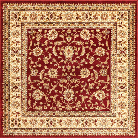 Red 6' 1 x 6' 1 Voyage Square Area Rug