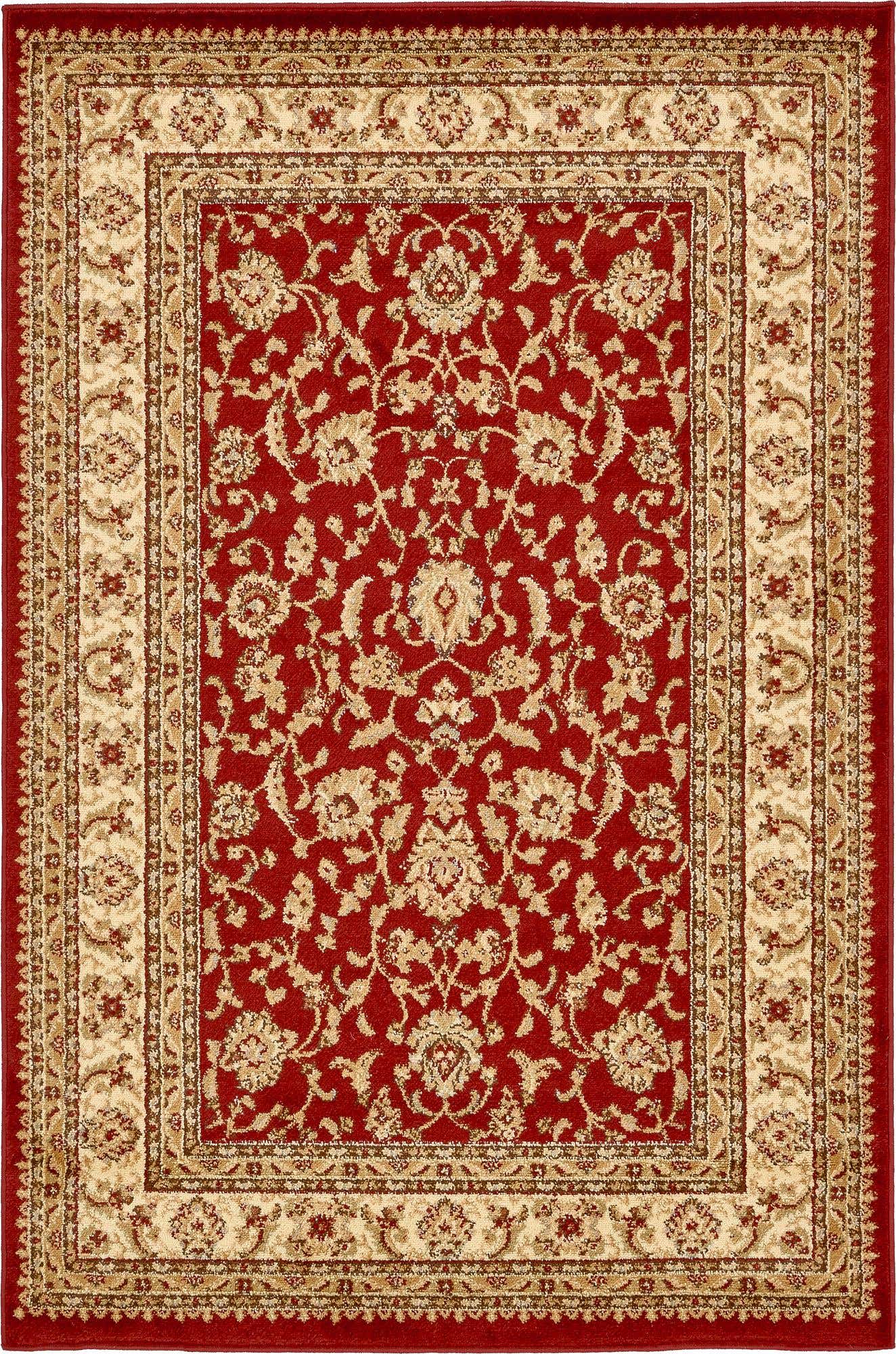 Red 4' 1 x 6' 1 Voyage Rectangle Area Rug