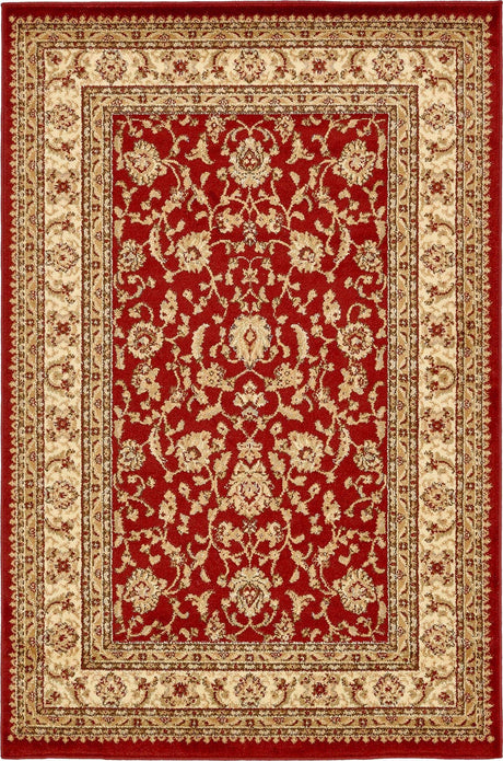 Red 4' 1 x 6' 1 Voyage Rectangle Area Rug