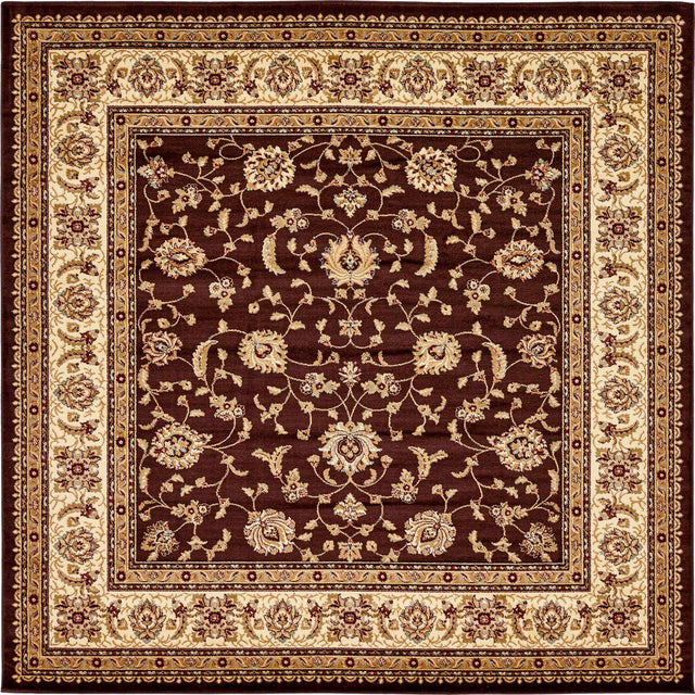 Brown 10' x 10' Voyage Square Area Rug