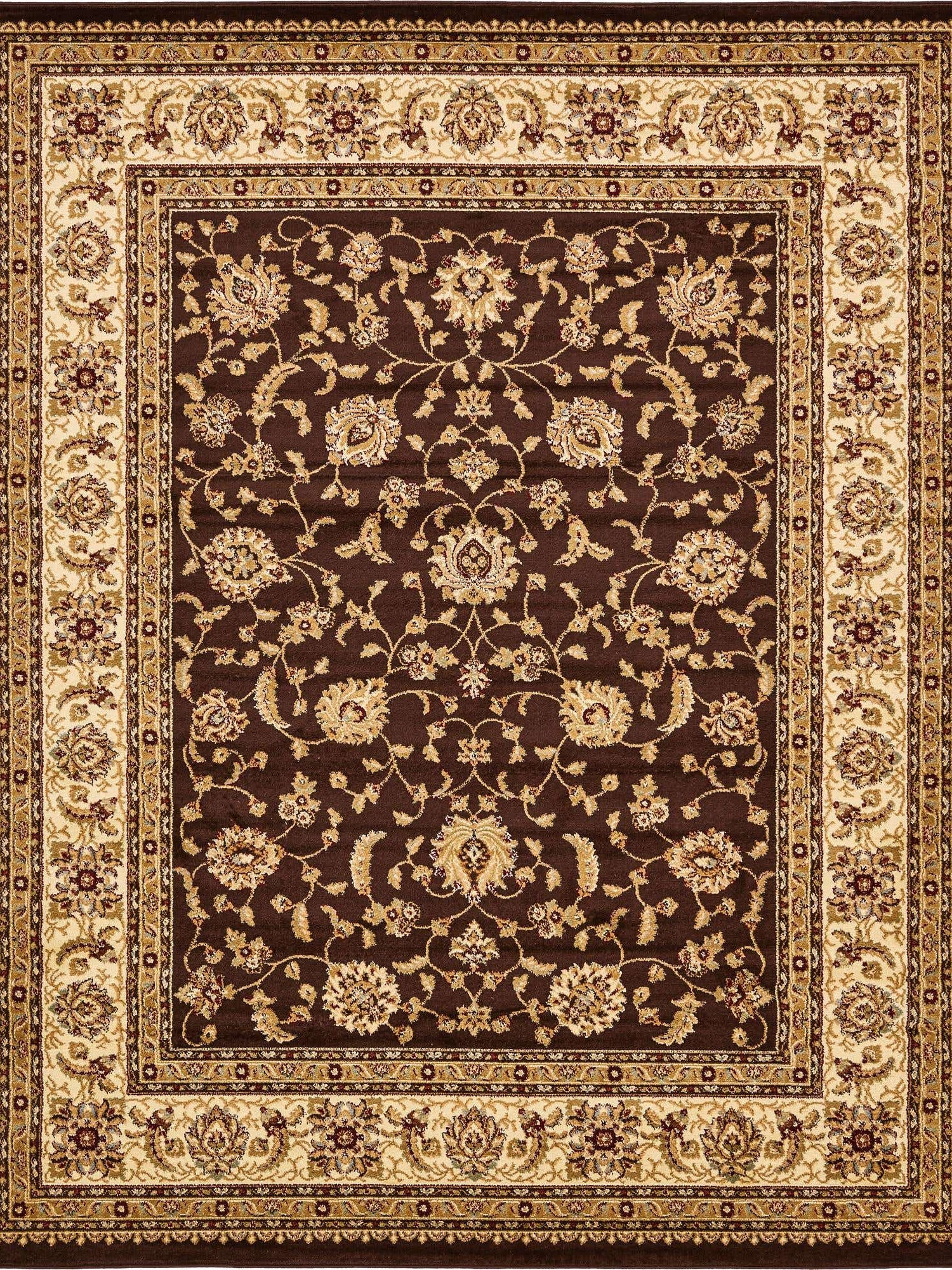 Brown 7' 10 x 10' Voyage Rectangle Area Rug