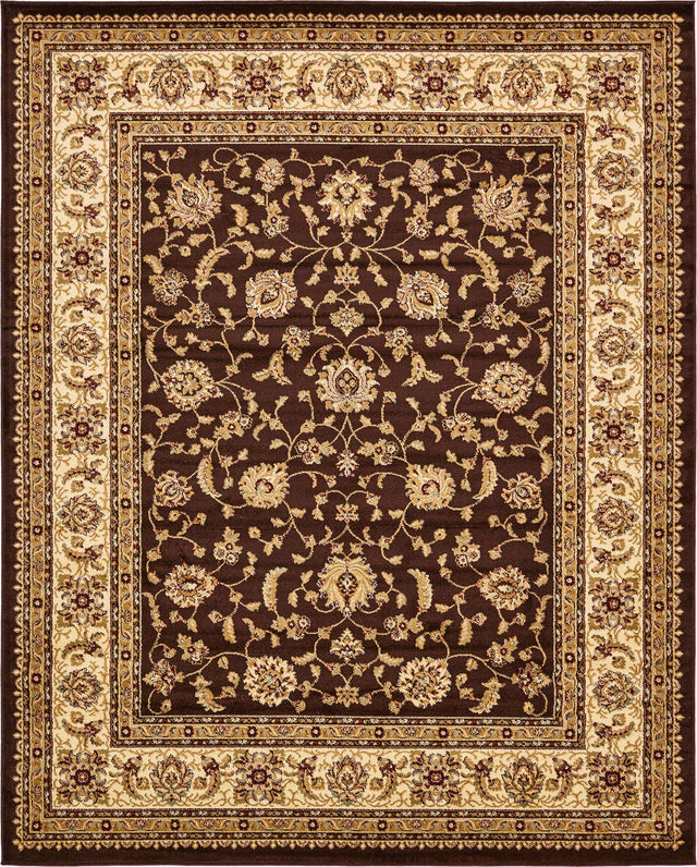 Brown 7' 10 x 10' Voyage Rectangle Area Rug