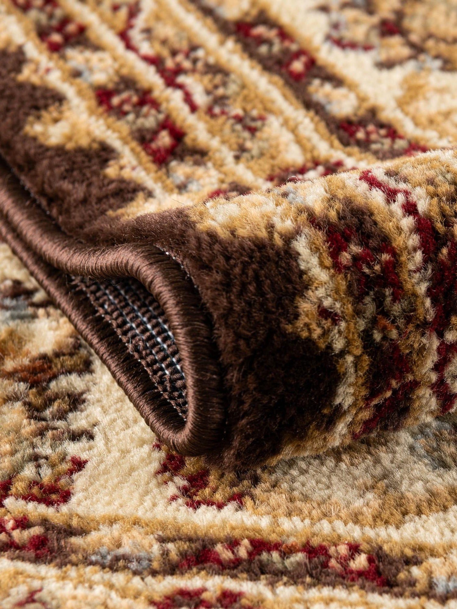 Brown 3' 1 x 3' 1 Voyage Square Area Rug