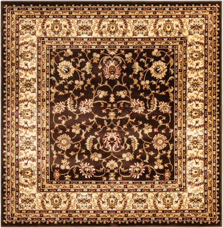 Brown 6' 1 x 6' 1 Voyage Square Area Rug
