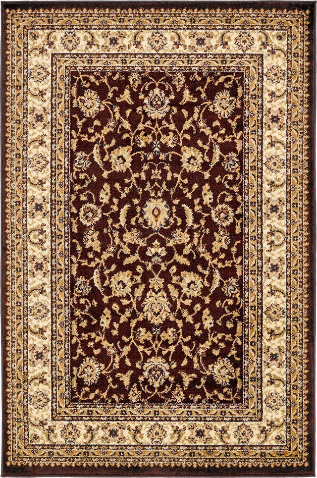 Brown 4' 1 x 6' 1 Voyage Rectangle Area Rug