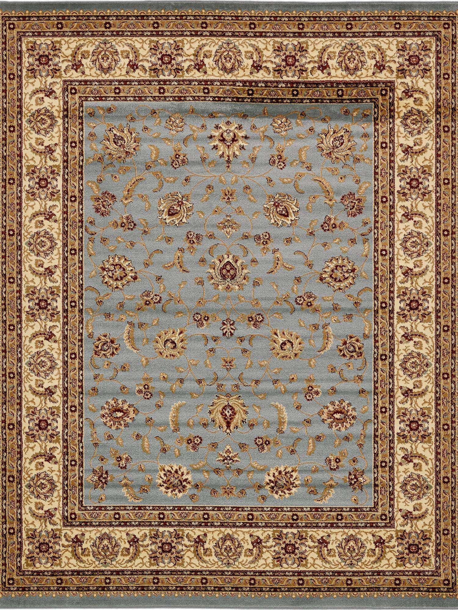 Light Blue 7' 10 x 10' Voyage Rectangle Area Rug