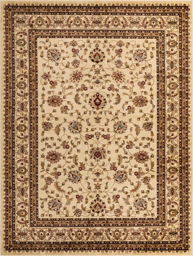 Cream 10' x 13' 1 Voyage Rectangle Area Rug