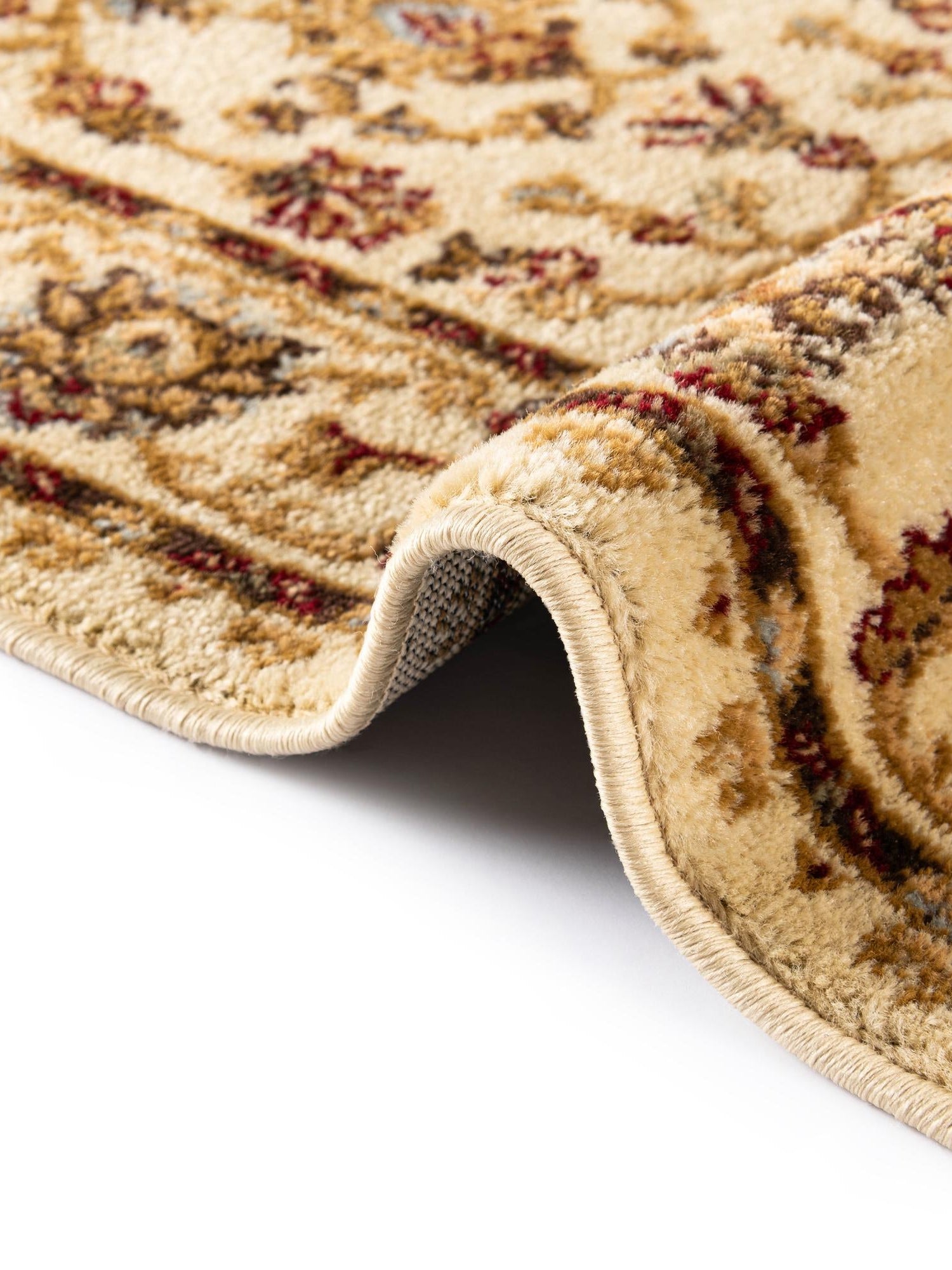 Cream 4' 1 x 4' 1 Voyage Square Area Rug