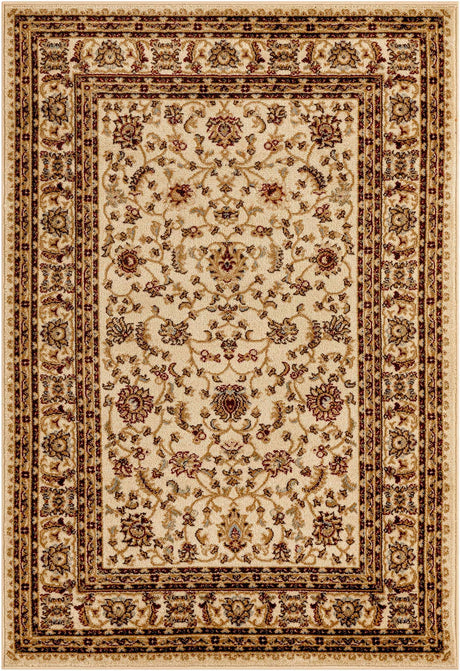 Cream 4' 1 x 6' 1 Voyage Rectangle Area Rug