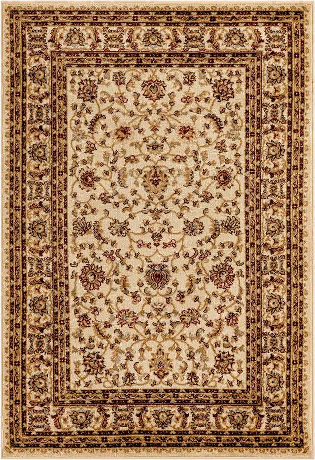 Cream 4' 1 x 6' 1 Voyage Rectangle Area Rug