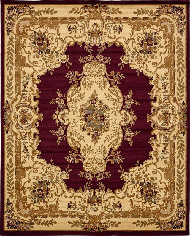 Red 7' 10 x 10' Versailles Rectangle Area Rug