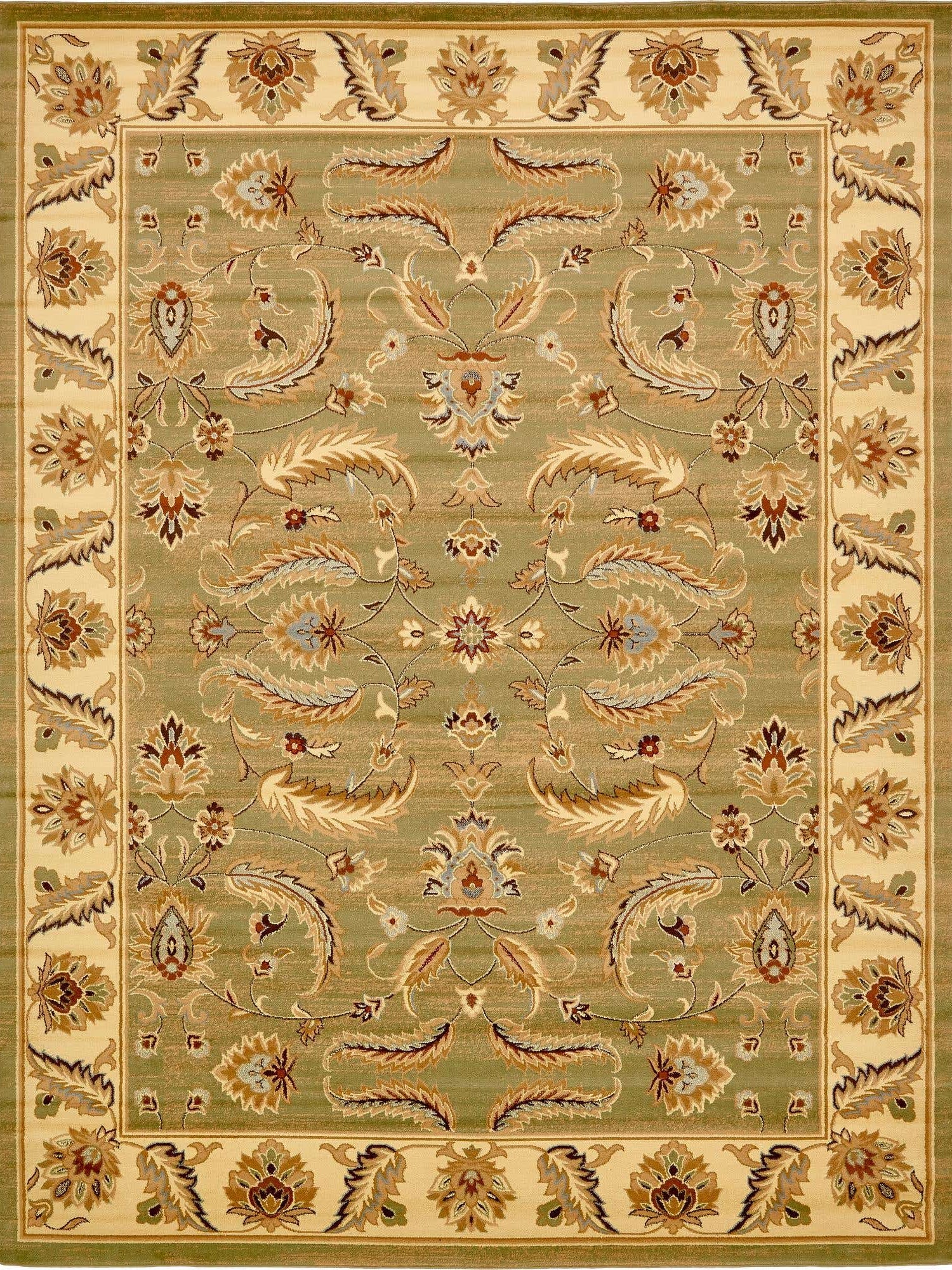Green 10' x 13' 1 Voyage Rectangle Area Rug