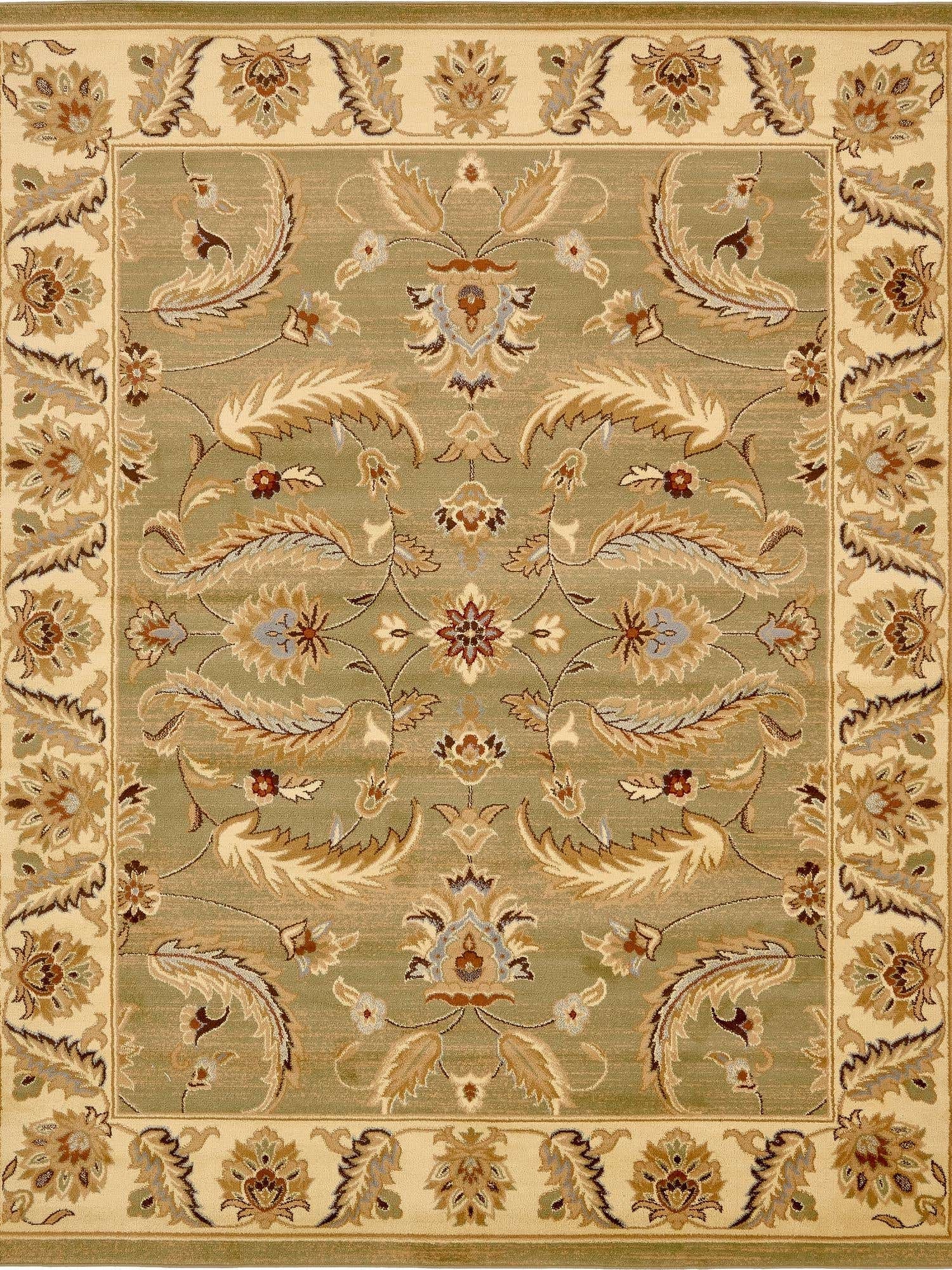Green 7' 10 x 10' Voyage Rectangle Area Rug