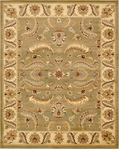 Green 7' 10 x 10' Voyage Rectangle Area Rug