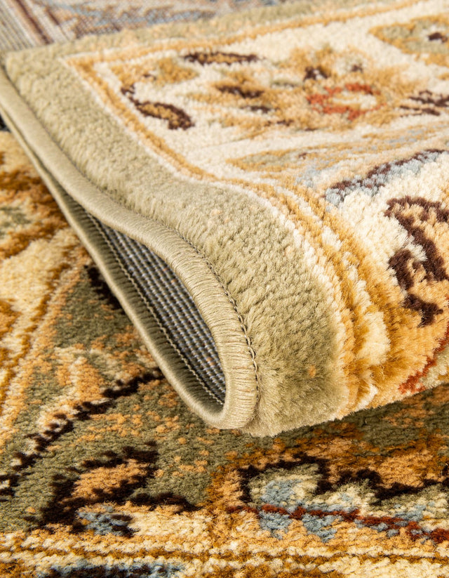 Green 10' x 10' Voyage Square Area Rug