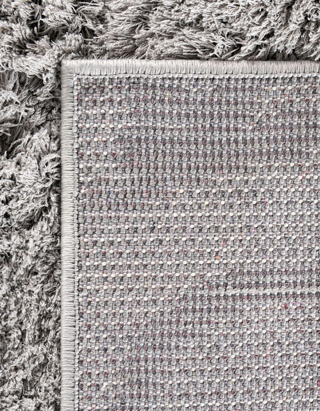 Light Gray 8' x 10' Floral Shag Rectangle Area Rug Thick Soft Touch Fluffy & Plush Shaggy Pile 100% Polyester With Cotton Backing Carpet for Interior Design for Sale at Rug Engine
