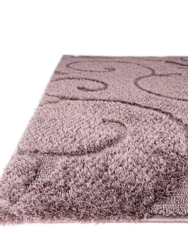 Violet 5' 1 x 8' Floral Shag Rectangle Area Rug Thick Soft Touch Fluffy & Plush Shaggy Pile 100% Polyester With Cotton Backing Carpet for Interior Design for Sale at Rug Engine