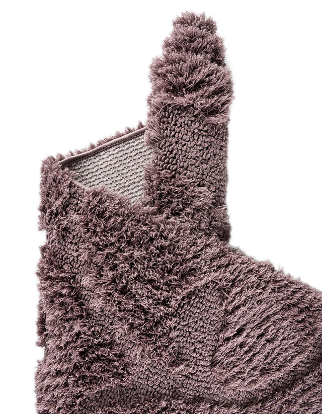 Violet 2' 7 x 10' Floral Shag Runner Area Rug Thick Soft Touch Fluffy & Plush Shaggy Pile 100% Polyester With Cotton Backing Carpet for Interior Design for Sale at Rug Engine