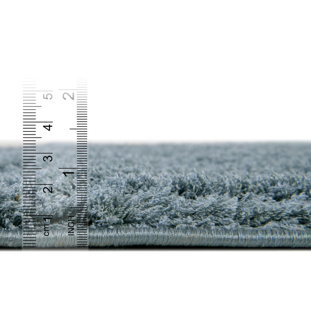 Light Blue 2' 7 x 10' Trellis Shag Runner Area Rug Thick Soft Touch Fluffy & Plush Shaggy Pile Geometric Modern Unique Carpet for Home Interior Design for Sale at Rug Engine