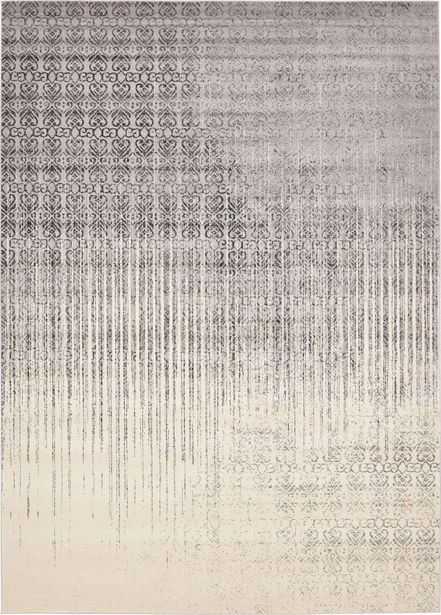 Gray 10' x 14' 1 Del Mar Rectangle Area Rug 100% Polypropylene Easy Clean Stain Resistant Vivid Modern Carpet Mat for Home Decor Interior Designing for Sale at Rug Engine