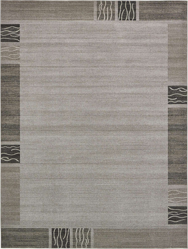 Light Gray 10' x 13' 1 Del Mar Rectangle Area Rug 100% Polypropylene Easy Clean Stain Resistant Vivid Modern Carpet Mat for Home Decor Interior Designing for Sale at Rug Engine