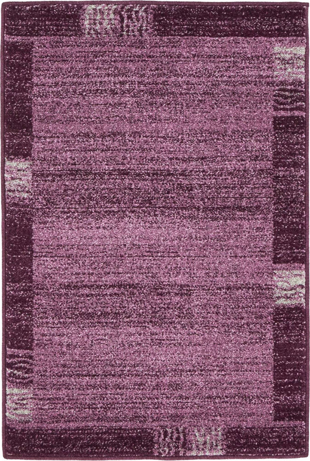 Violet 2' x 3' 1 Del Mar Rectangle Area Rug 100% Polypropylene Easy Clean Stain Resistant Vivid Modern Carpet Mat for Home Decor Interior Designing for Sale at Rug Engine