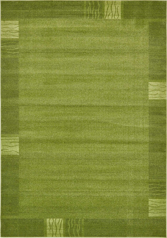 Light Green 7' 10 x 11' Del Mar Rectangle Area Rug 100% Polypropylene Easy Clean Stain Resistant Vivid Modern Carpet Mat for Home Decor Interior Designing for Sale at Rug Engine
