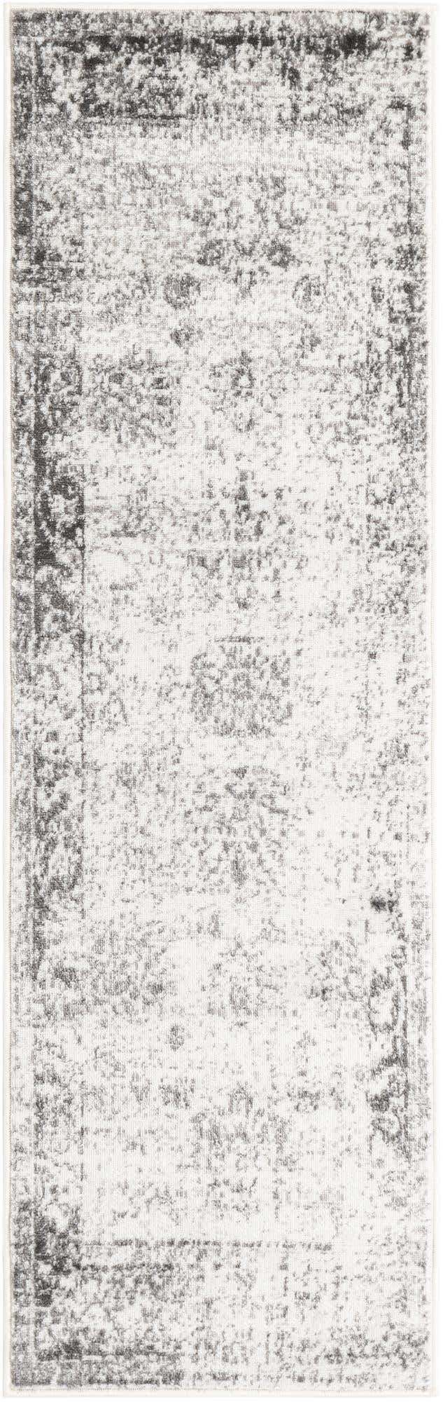 Gray 2' x 6' 7 Sofia Runner Area Rug Discounted Clearance Final Sale