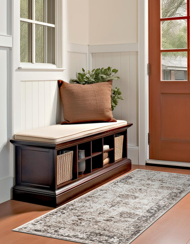 Beige 2' x 4' 1 Sofia Runner Area Rug