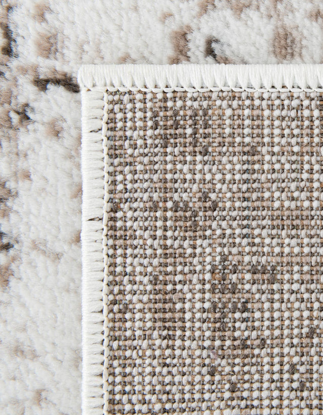 Beige 5' 3 x 8' Sofia Rectangle Area Rug Discounted Clearance Final Sale