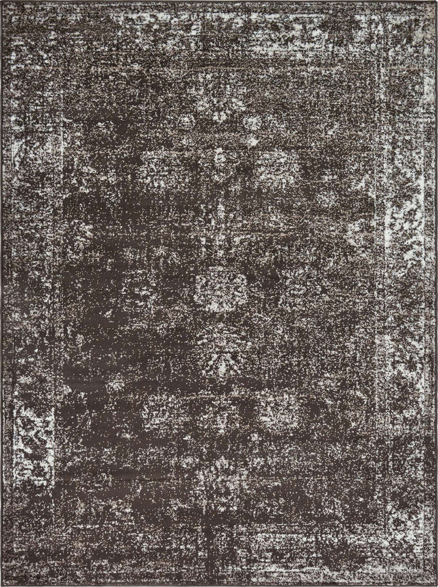 Brown 9' x 12' Sofia Rectangle Area Rug