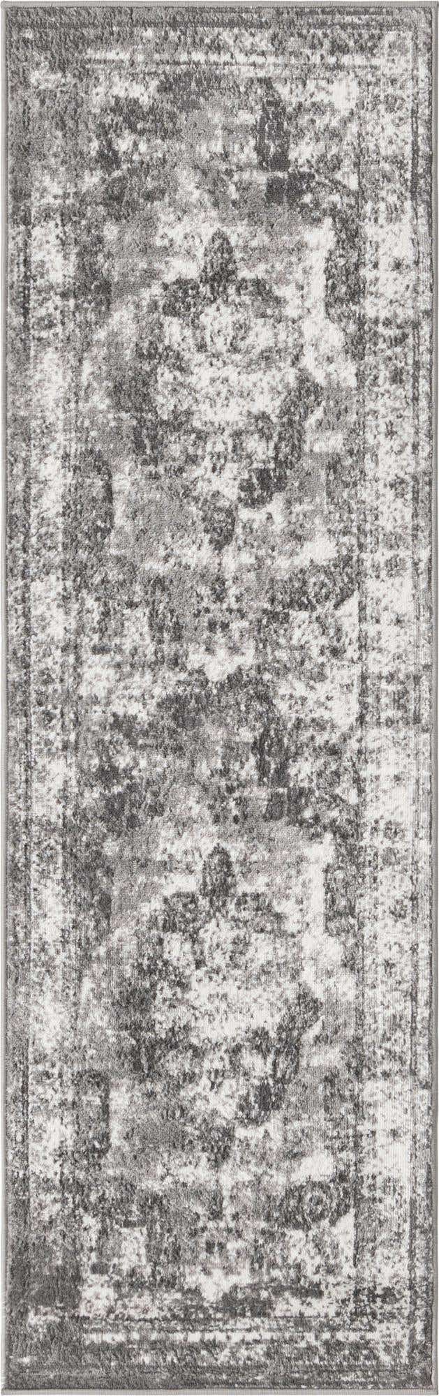 Gray 2' x 6' 7 Sofia Runner Area Rug Discounted Clearance Final Sale