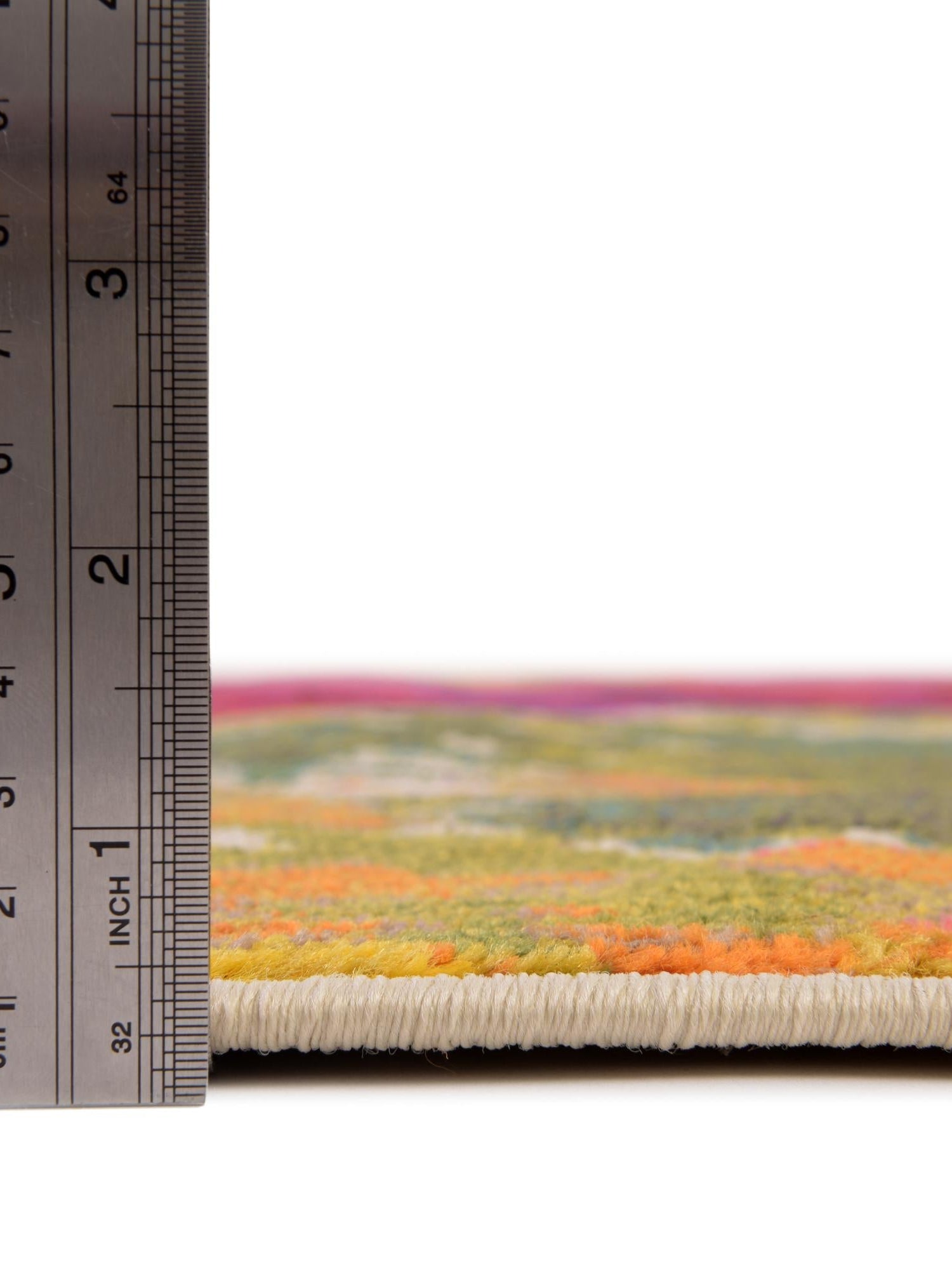 Multicolor 2' 8 x 10' Estrella Runner Area Rug 100% Polypropylene Non-Shedding Stain Resistant Carpet Colorful Modern Abstract Design Easy Clean for Home Decor for Sale at Rug Engine