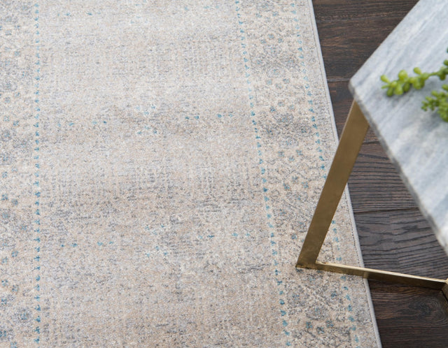 Gray 2' x 6' 1 Salzburg Runner Area Rug